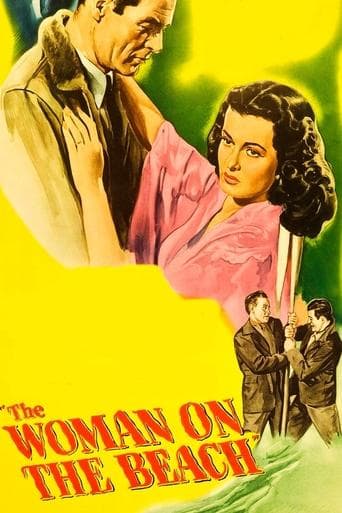 Movie poster for The Woman on the Beach