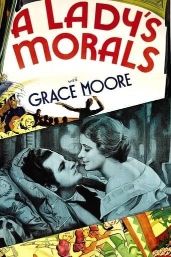 Movie poster for A Lady's Morals