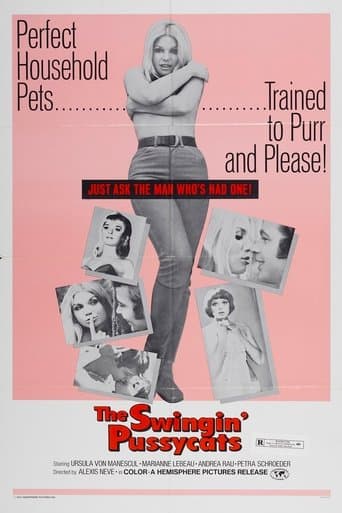 Movie poster for The Swingin' Pussycats