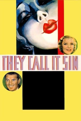Movie poster for They Call It Sin