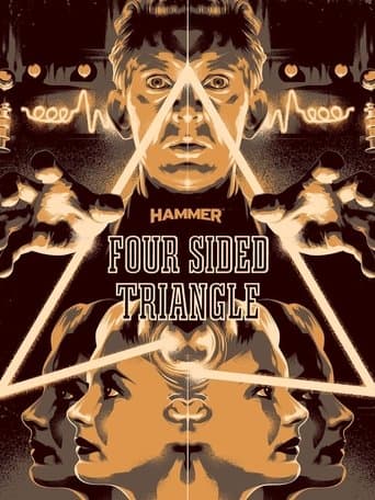 Movie poster for Four Sided Triangle