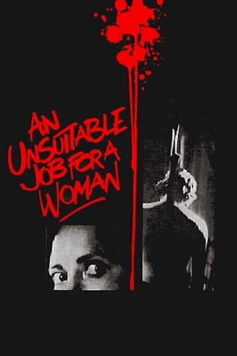 Movie poster for An Unsuitable Job for a Woman