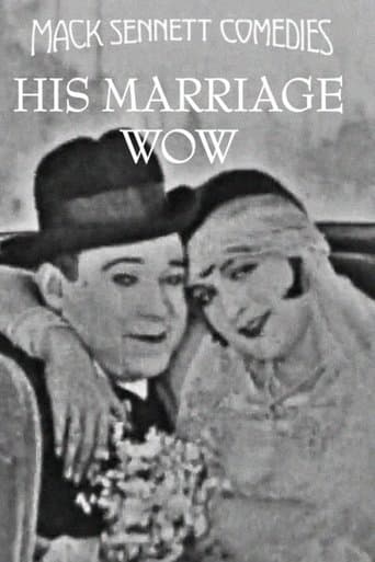 Movie poster for His Marriage Wow