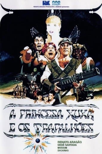 Movie poster for A Princesa Xuxa e os Trapalhões