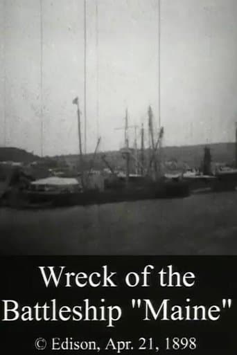 Movie poster for Wreck of the Battleship 'Maine'
