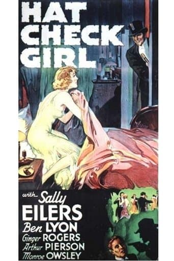 Movie poster for Hat Check Girl