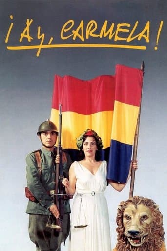 Movie poster for Ay, Carmela!