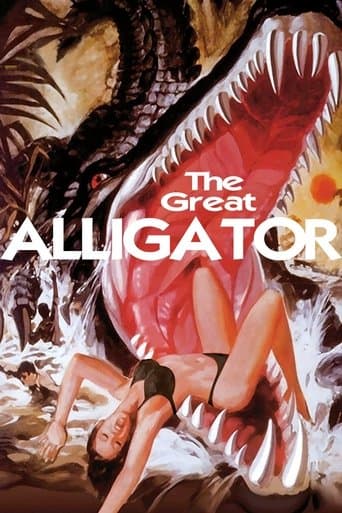 Movie poster for The Great Alligator