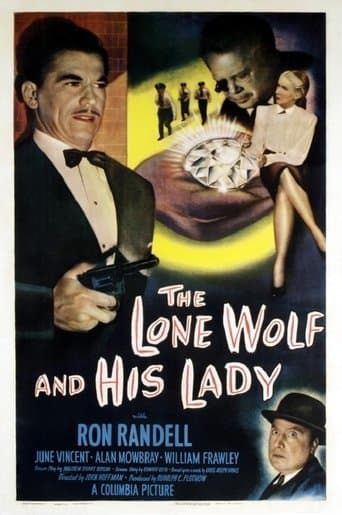 Movie poster for The Lone Wolf and His Lady