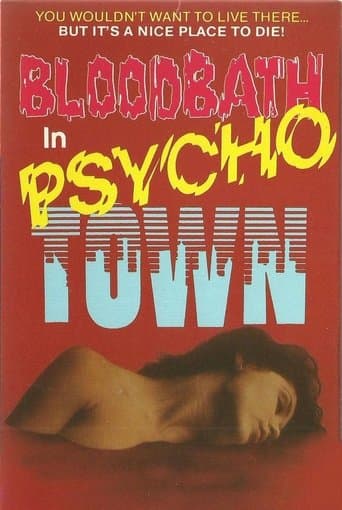 Movie poster for Bloodbath in Psycho Town