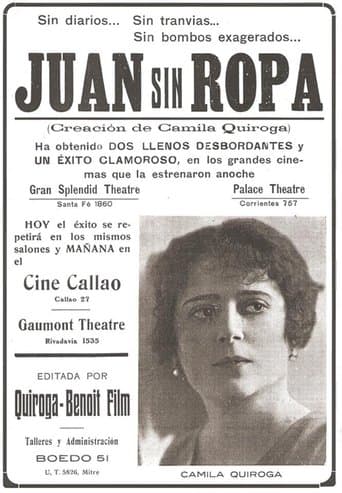 Movie poster for Juan sin Ropa