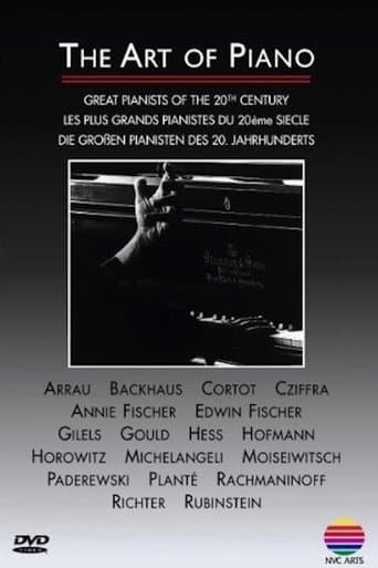 Movie poster for The Art of Piano - Great Pianists of 20th Century