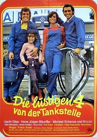 Movie poster for Die lustigen Vier von der Tankstelle