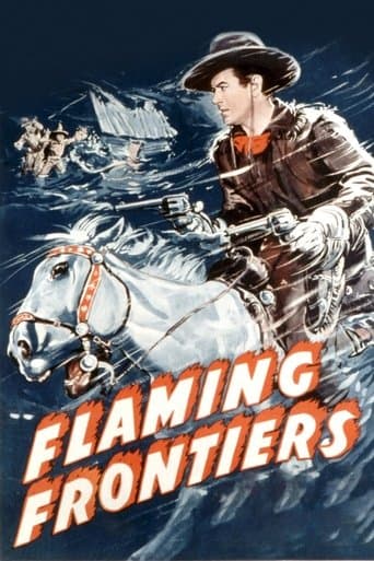 Movie poster for Flaming Frontiers