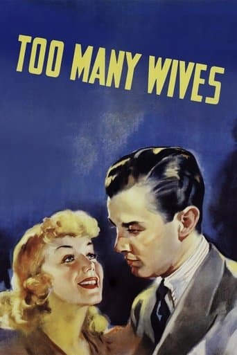 Movie poster for Too Many Wives