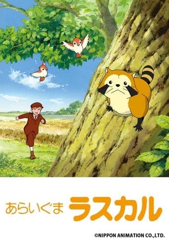 Movie poster for Rascal the Raccoon