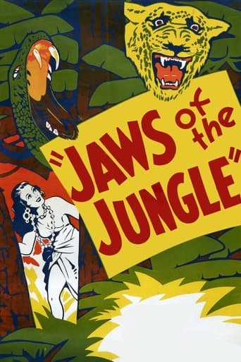 Movie poster for Jaws of the Jungle
