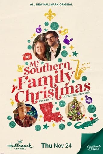 Movie poster for My Southern Family Christmas