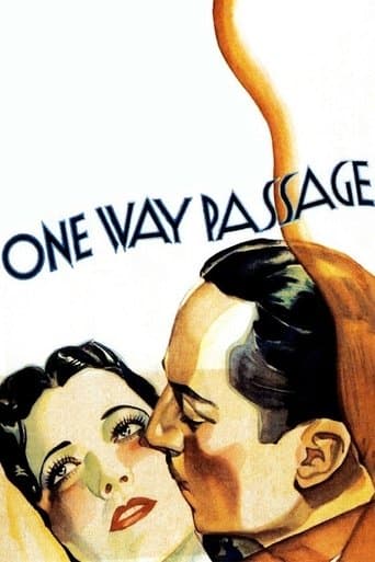 Movie poster for One Way Passage