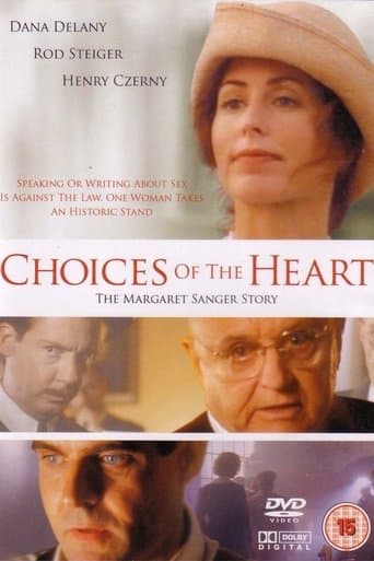 Movie poster for Choices of the Heart: The Margaret Sanger Story