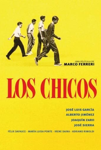 Movie poster for Los chicos