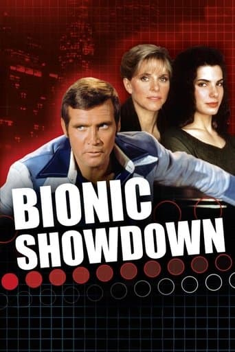 Movie poster for Bionic Showdown: The Six Million Dollar Man and the Bionic Woman