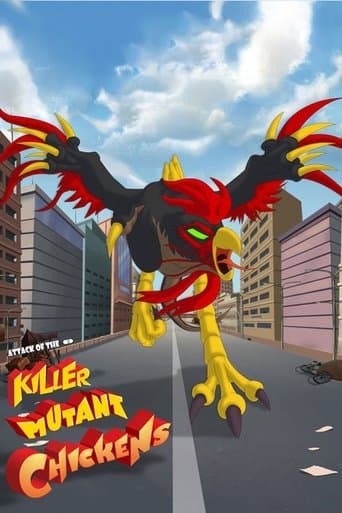 Movie poster for Attack of the Killer Mutant Chickens