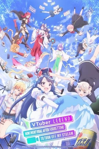 Movie poster for VTuber Legend: How I Went Viral After Forgetting to Turn Off My Stream