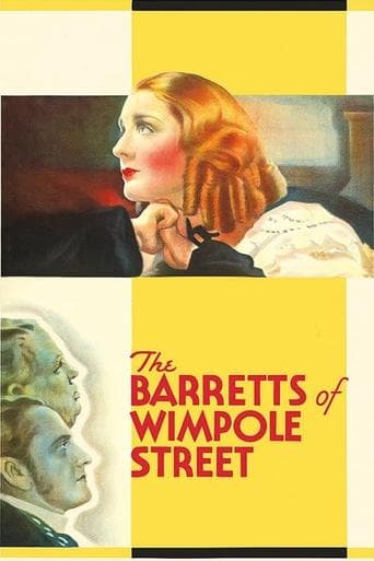 Movie poster for The Barretts of Wimpole Street