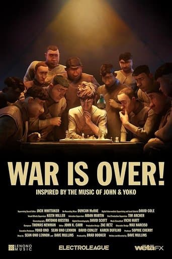 Movie poster for WAR IS OVER!