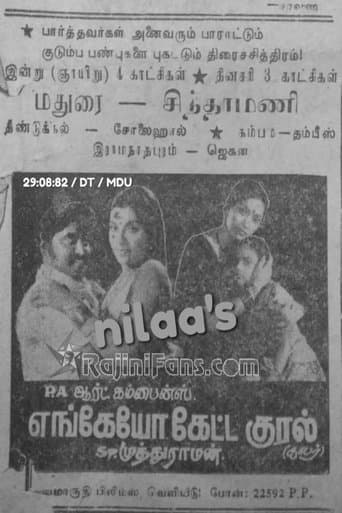 Movie poster for Enkeyo Ketta Kural