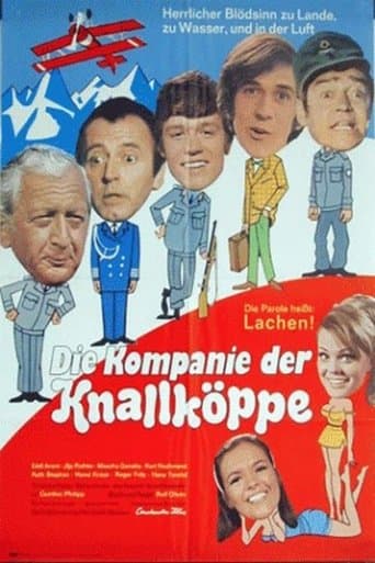 Movie poster for Die Kompanie der Knallköppe