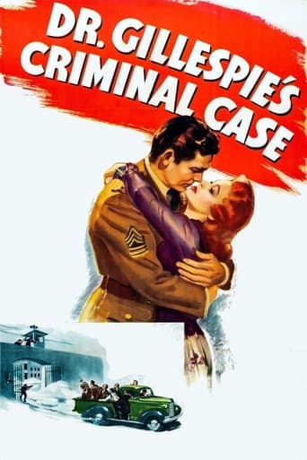 Movie poster for Dr. Gillespie's Criminal Case