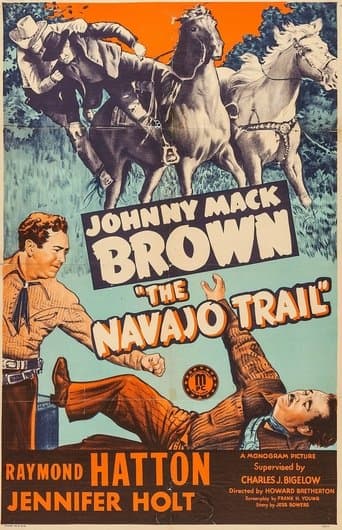 Movie poster for The Navajo Trail