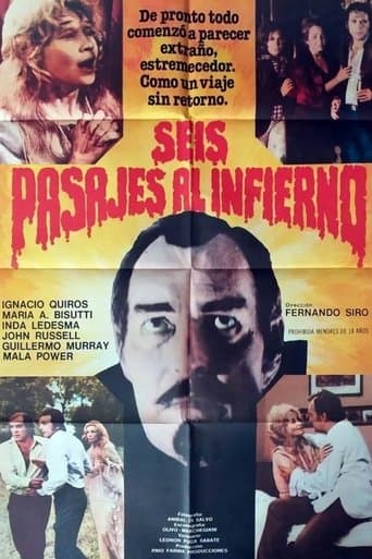 Movie poster for Six Tickets to Hell