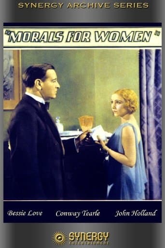 Movie poster for Morals for Women