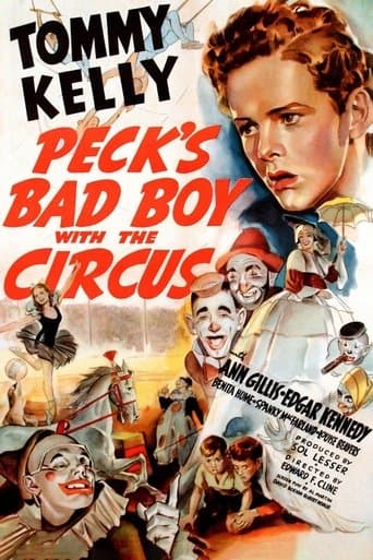 Movie poster for Peck's Bad Boy with the Circus