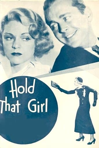 Movie poster for Hold That Girl