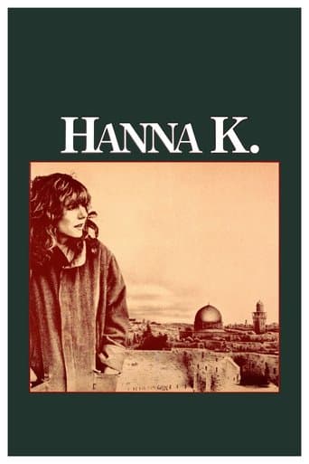 Movie poster for Hanna K.
