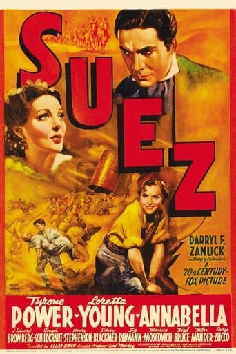 Movie poster for Suez