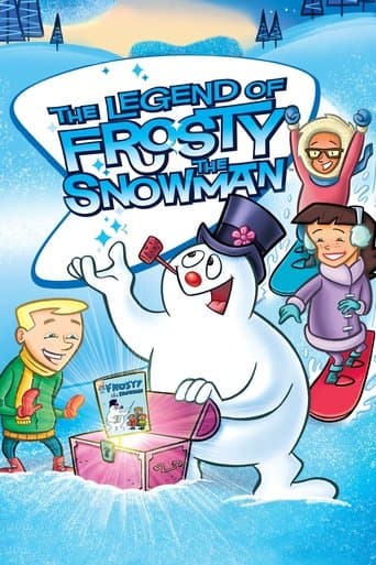Movie poster for The Legend of Frosty the Snowman
