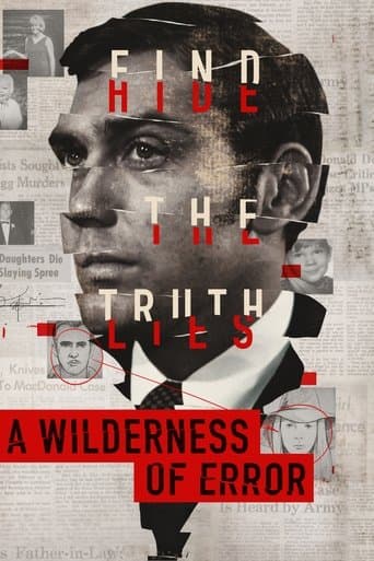 Movie poster for A Wilderness of Error