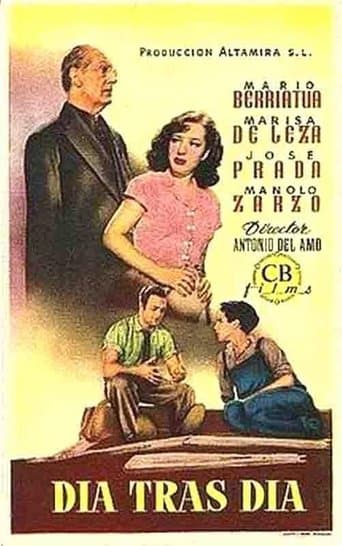 Movie poster for Día tras día