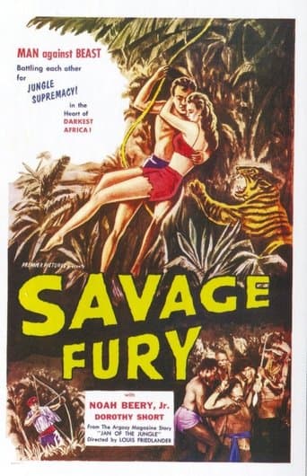 Movie poster for Savage Fury