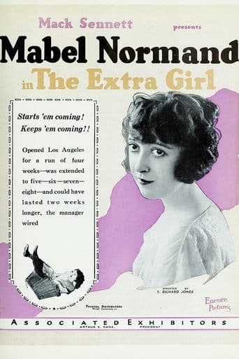 Movie poster for The Extra Girl