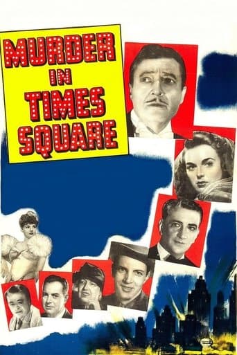 Movie poster for Murder in Times Square