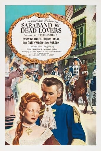 Movie poster for Saraband for Dead Lovers
