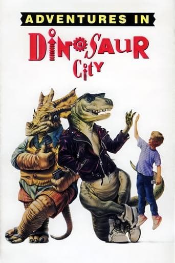 Movie poster for Adventures in Dinosaur City