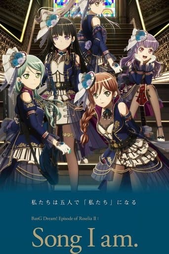 Movie poster for BanG Dream! Episode of Roselia II: Song I am.