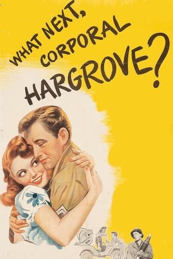 Movie poster for What Next, Corporal Hargrove?